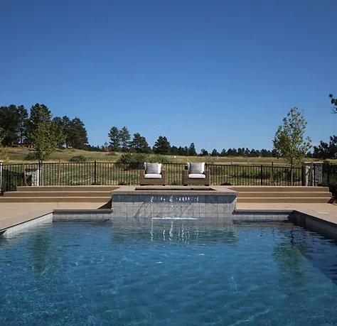 Luxury Pool Area